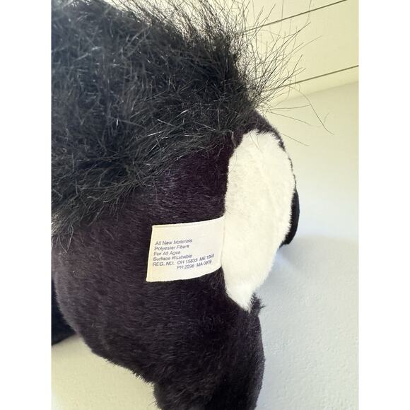 Vintage 1995 Soft Classics Plush Skunk Stuffed Animal Toy 12in-Toys R Us - Picture 7 of 10